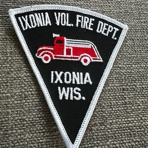 IXONIA Wisconsin Fire Department Patch